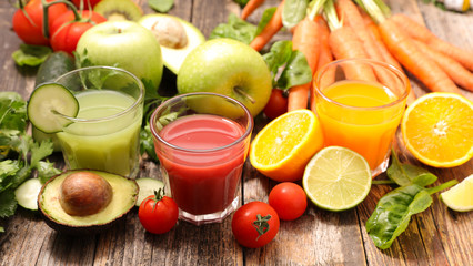 fruit and vegetable juice