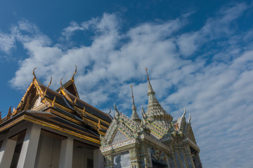 Fototapeta premium Castle Peak under sunny skies.