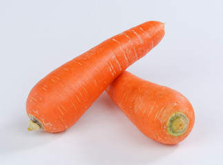carrot isolated on white background