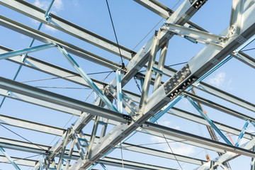 Steel frame structure