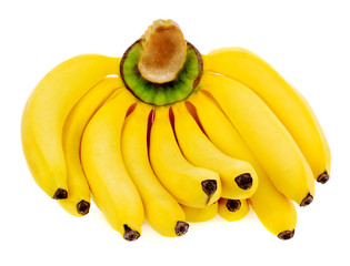 bananas isolated on white background