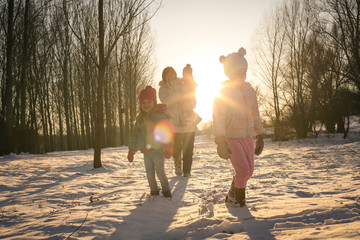 Winter season.