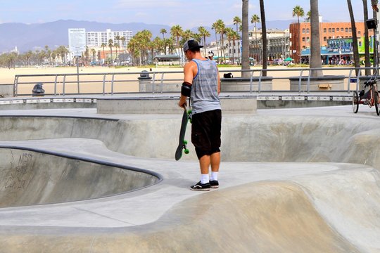 Skate park, Los Angeles
