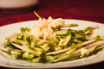 Apple and Goat Cheese Salad