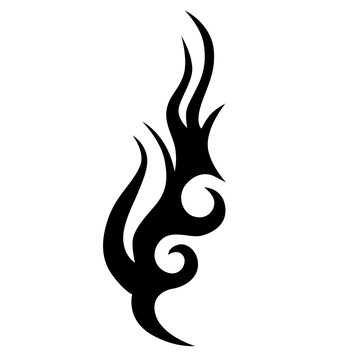 Tribal Sword With Wings Logo. Tattoo Design. Stencil Vector Illustration  16189159 Vector Art at Vecteezy
