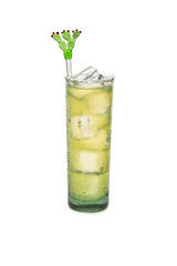 Margarita On Ice With Sweated Glass