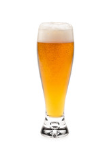 Glass Beer With Foam Top