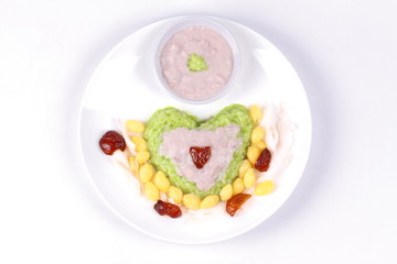 Neal ginkgo (Heart shape) for Chinese celebration and good life