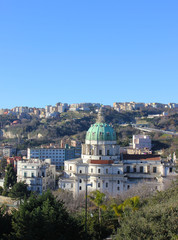 Fototapeta na wymiar View of Cathedral, Naples, Italy