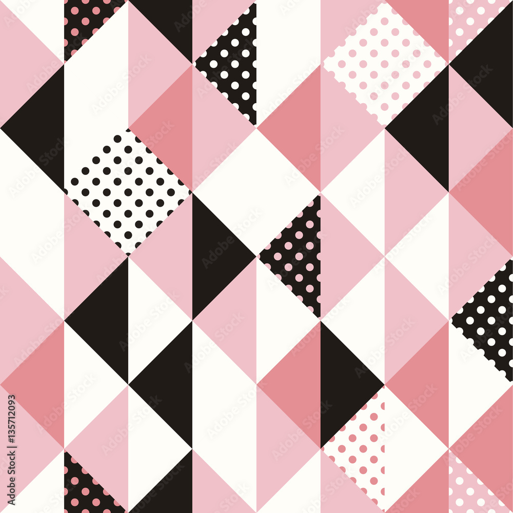 Poster Vector abstract seamless pattern