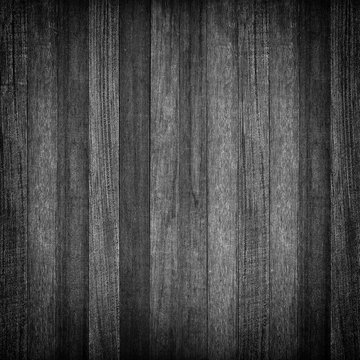 Dark wooden wall  background, texture of wood