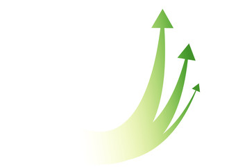 freccia, salire, guadagno, successo,