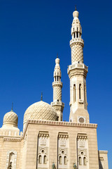 Obraz premium Moschee in Dubai Jumeirah, Vereinigte Arabische Emirate, Naher Osten