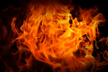 Fire flames background