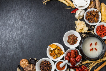 漢方　薬膳材料　 Materials of the Chinese medicine