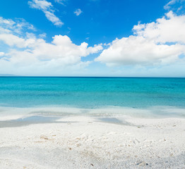 White pebbles in Stintino