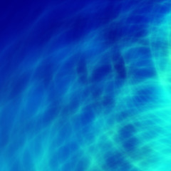 Fototapeta na wymiar Blue energy abstract space background