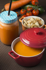 Zuppa con centrifuga