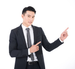 business man introduce
