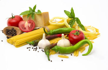 ingredients for italian pasta