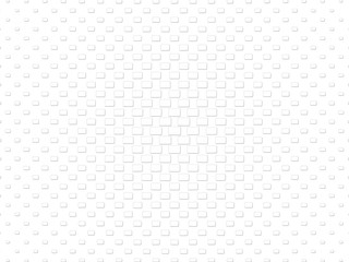 White embossed mosaic pattern textured background