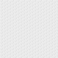 White hexagon texture pattern background