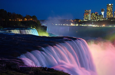 Niagara Fall Night illumination