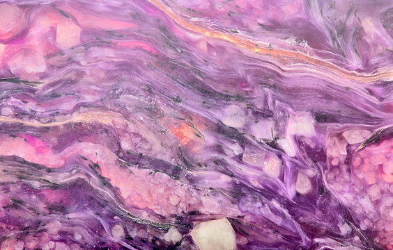charoite stone dark lilac texture