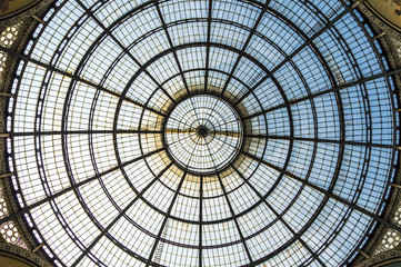 Galleria Vittorio Emanuele II glass dome Milan