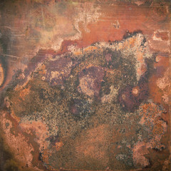 Old copper texture