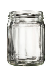 empty glass jar