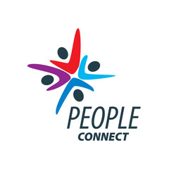 vector logo people