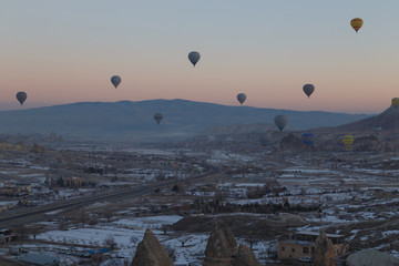 hotfire balloons festival, cappadocia, turkey, kappadokya