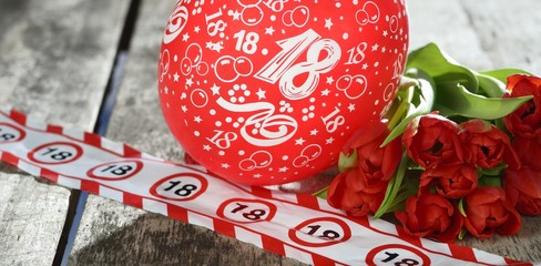 Geburtstag 18 Volljährig Happy Birthday