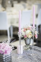 flower decorations for holidays and wedding dinner