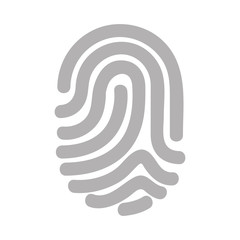 finger print isolated icon vector illustration design