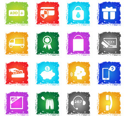 e-commerce icon set