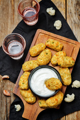 Baked cauliflower Tots