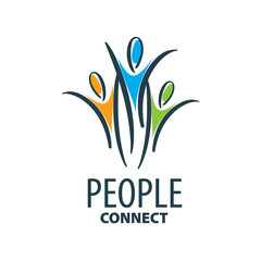 vector logo people