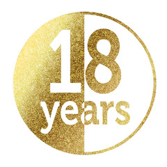 18 years - Bright Tag