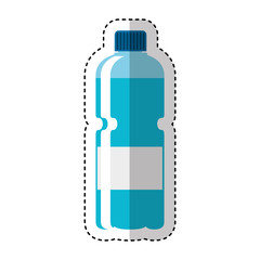Fototapeta premium plastic bottle isolated icon vector illustration design