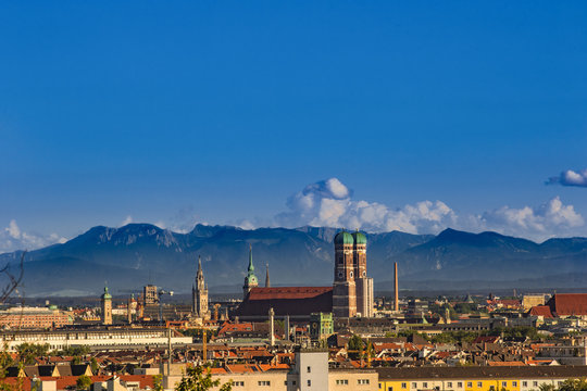 M&uuml;nchner Alpen Panorma