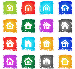 home icon set