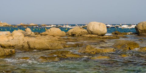 Coast of Sa Riera (Costa Brava, Spain)
