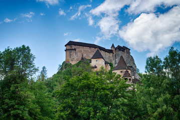 Fototapeta na wymiar Castle of Orava