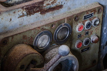 alte maschine detail