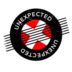 Unexpected rubber stamp. Grunge design with dust scratches. Effects can be easily removed for a clean, crisp look. Color is easily changed.