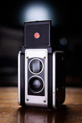 Vintage Retro Twin Lens Reflex Camera