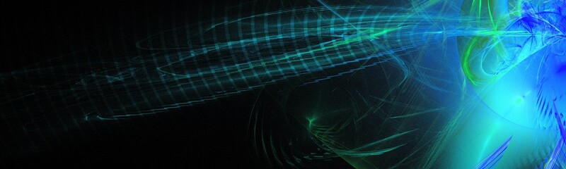 Futuristischer Hintergrund - Panorama