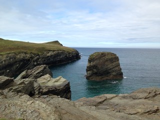 Fototapeta premium Rock in Cornwall